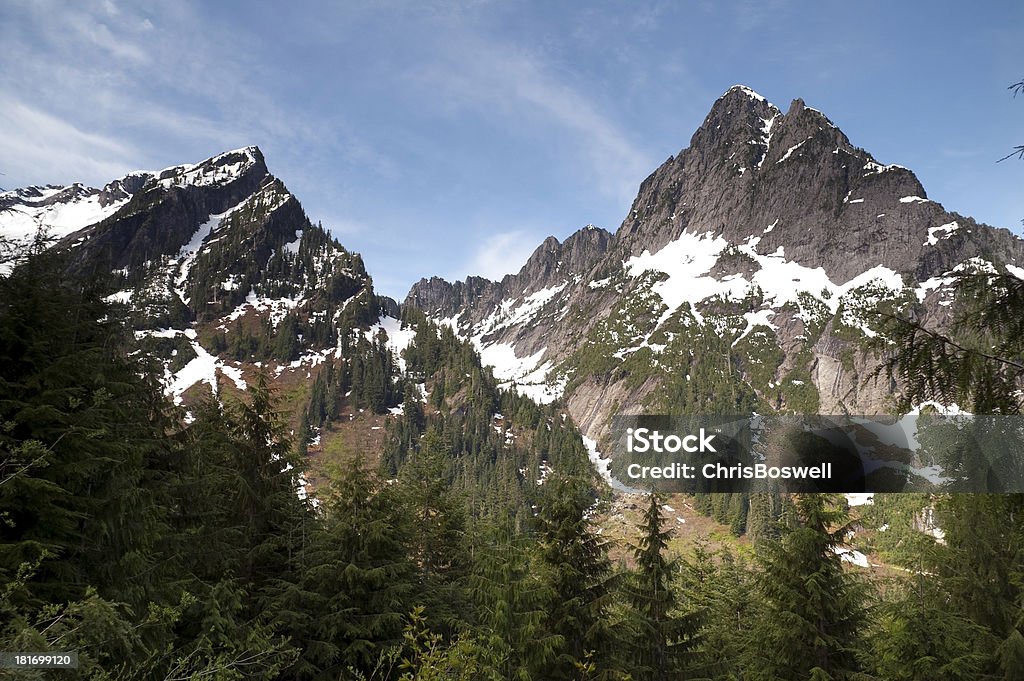 High Alpine Ridge North Cascades Mountains-Washington State - Lizenzfrei Berg Stock-Foto