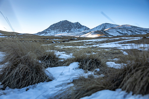 winter beautiful landscape Armenia