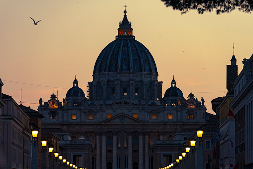 Iconic St. Peter's Basilica in Vatican City