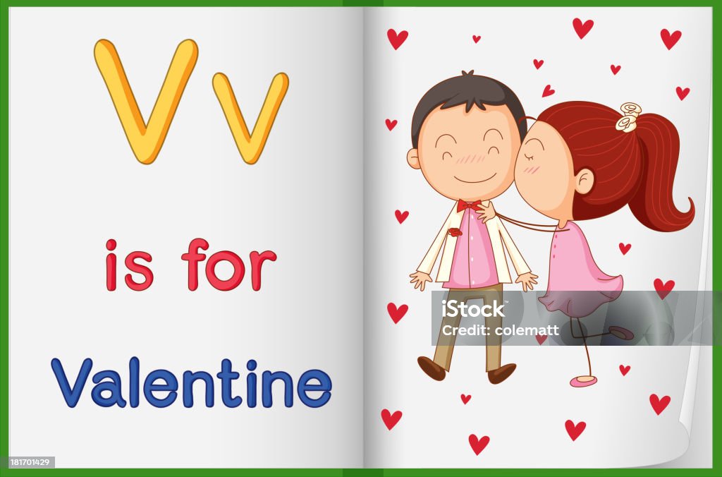 La Saint-Valentin - clipart vectoriel de Amour libre de droits