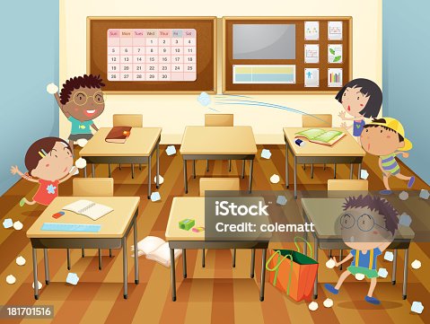 262 Messy Classroom Illustrations & Clip Art - iStock | Messy classroom no  people