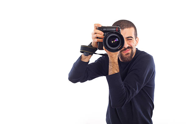 istock Young Photographer Taking Photos 181702257