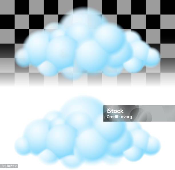 Two Clouds Stock Illustration - Download Image Now - Climate, Cloudscape, Computer Graphic