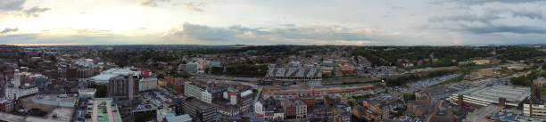 istock Aerial Panoramic View of Luton City Centre 1817040108