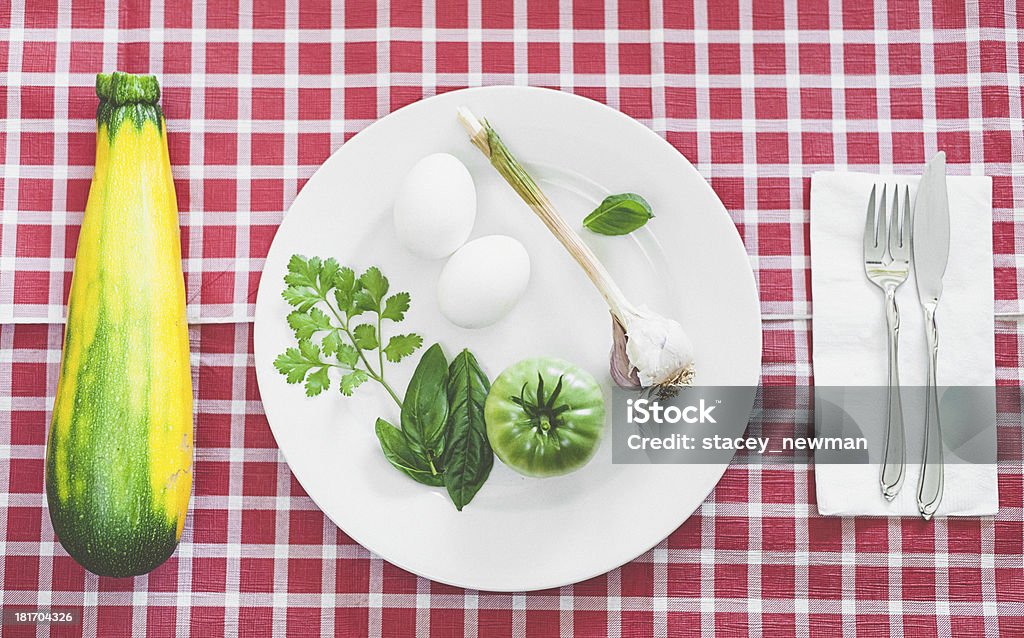 Frische Bio-Speisen - Lizenzfrei Blattgemüse Stock-Foto