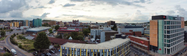 istock Aerial Panoramic View of Luton City Centre 1817067181