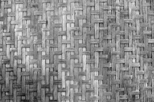 Texture of bamboo weave, can be used for background