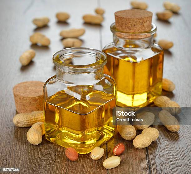 Peanut Oil Stock Photo - Download Image Now - Cooking Oil, Peanut - Food, Drinking Glass