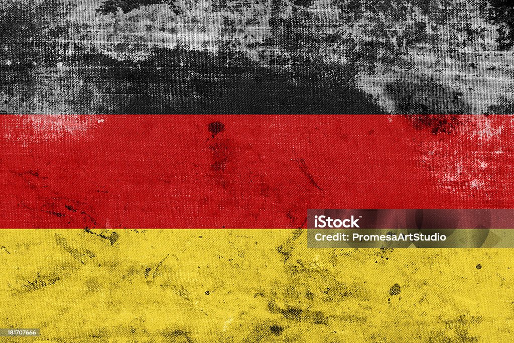 Drapeau de Grunge de l'Allemagne - Photo de Allemagne libre de droits