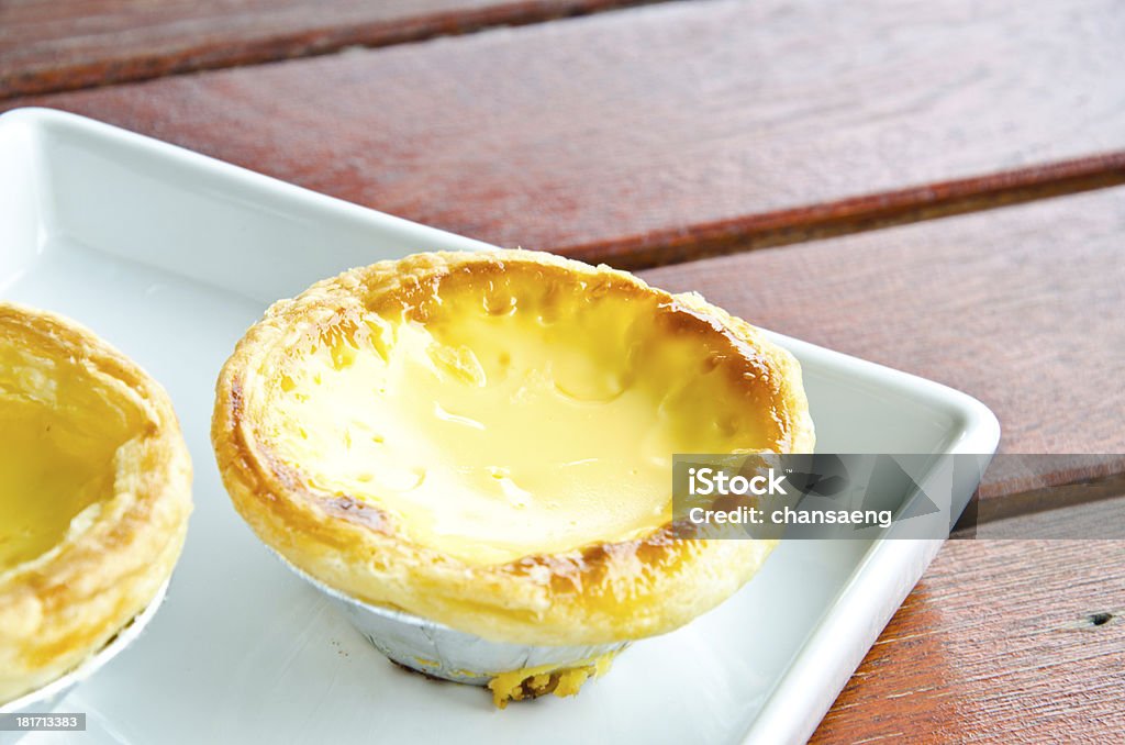 Tarte de Ovo - Royalty-free Amarelo Foto de stock