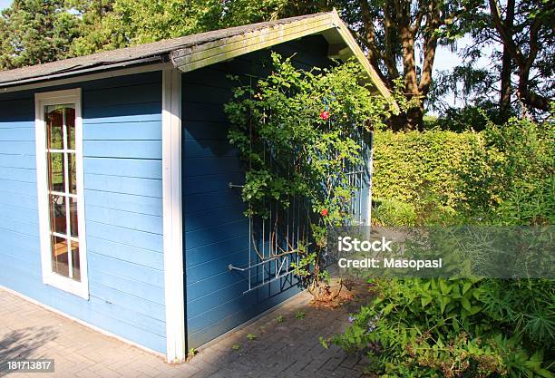 Garden Shed Stockfoto und mehr Bilder von Baum - Baum, Blockhütte, Bodensee