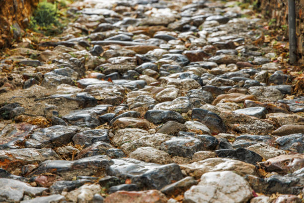 Paving stones in the old town
