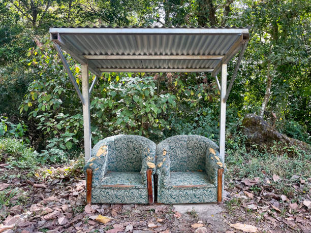 A Makeshift Bus Stop in Costa Rica