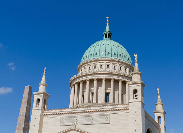istock Dome of Potsdam in Germany with clear blue sky 181715341