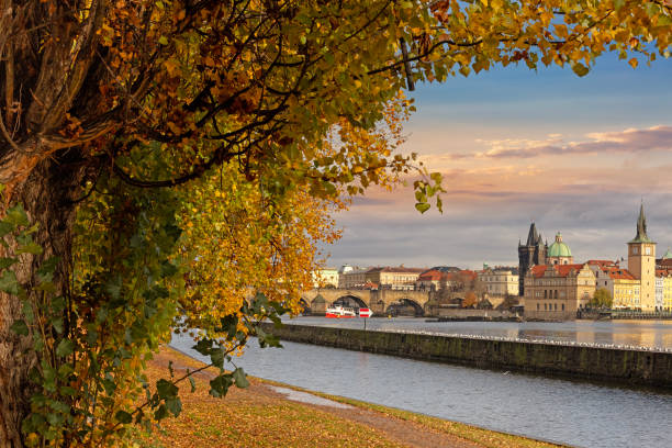 istock Prague - colorful autumn view, Czech Republic 1817158263