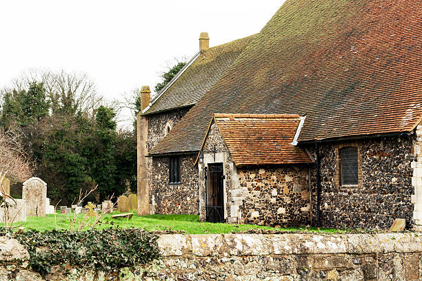old english church St Catherines Tilbury Essex UK