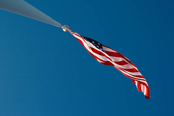 istock American flag on the mast 181716508