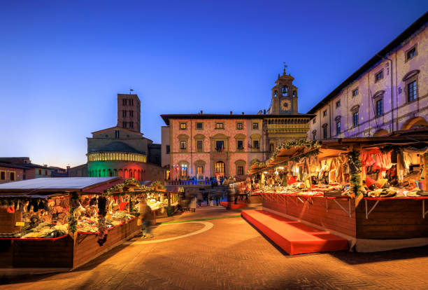 istock Arezzo Christmas Market, Tuscany 1817171081