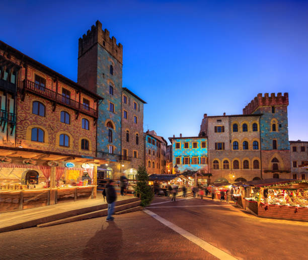 istock Arezzo Christmas Market, Tuscany 1817171093