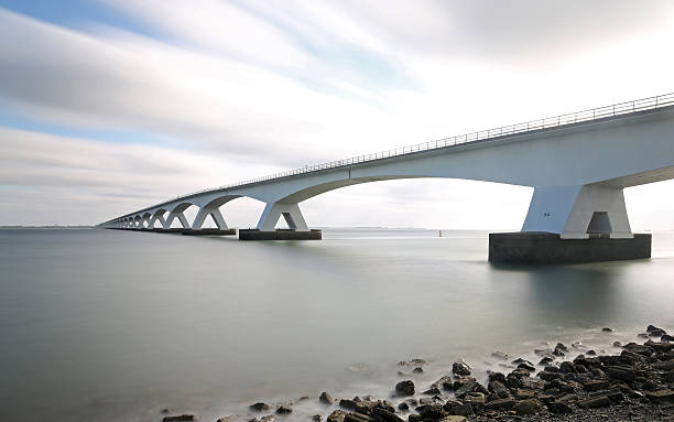 istock The Zeeland Bridge connecting islands in the Netherlands 181718371