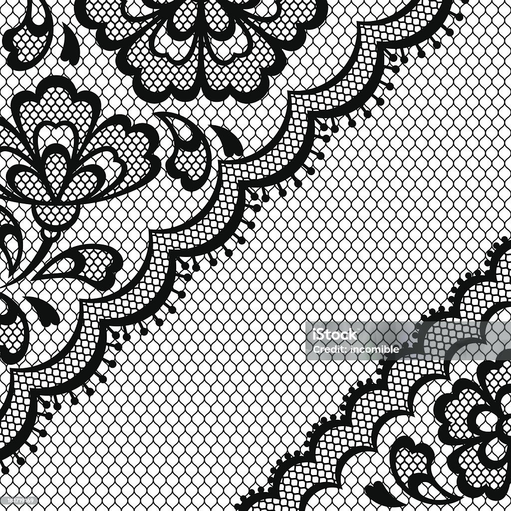 Quadro abstrato Vintage lace, enfeites. Vetor texturas. - Vetor de Antigo royalty-free