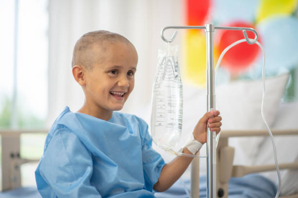 istock Boy with Cancer Receiving Chemotherapy 1817199066