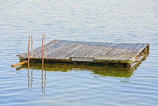 Floating Platform on a Lake