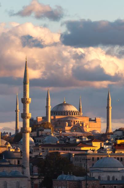 Hagia Sophia (Ayasofya) was a Greek Orthodox Christian patriarchal basilica, later an imperial mosque, Istanbul, Turkey.
