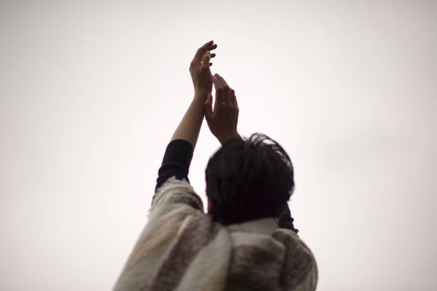 Emotional photos based on body language in nature