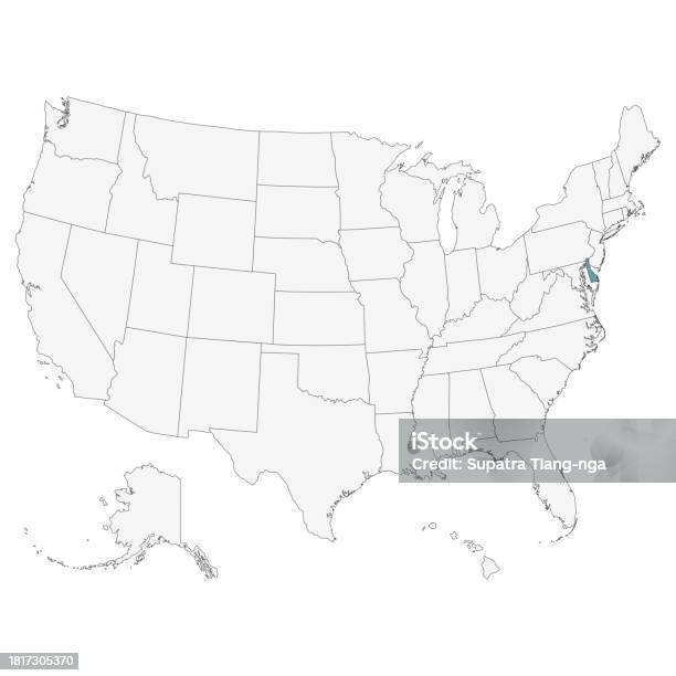 デラウェア州の地図デラウェア州の地図アメリカの地図の旗の地図 お祝いのベクターアート素材や画像を多数ご用意 お祝い, アイコン