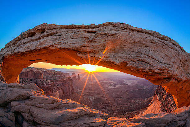 istock sunrise at famous Mesa Arch 181730927