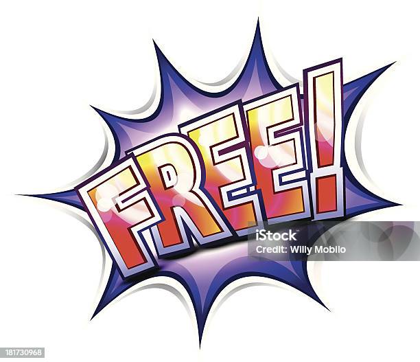 Free Comic Book Illustration Stock Illustration - Download Image Now - Free of Charge, Freedom, Vector