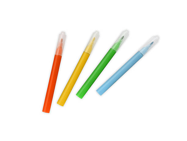 istock Color water pencils. Isolated 181733225