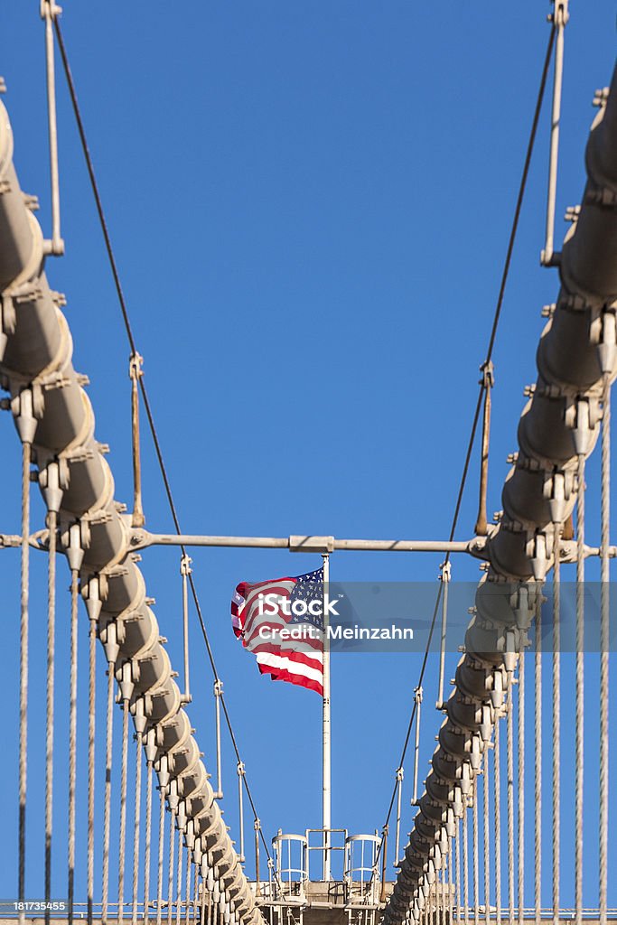 Pont de Brooklyn à New York - Photo de Acier libre de droits