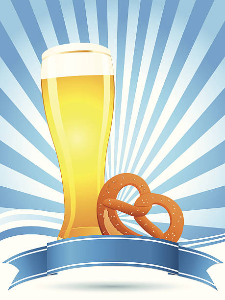 Beer Fest billboard vector art illustration