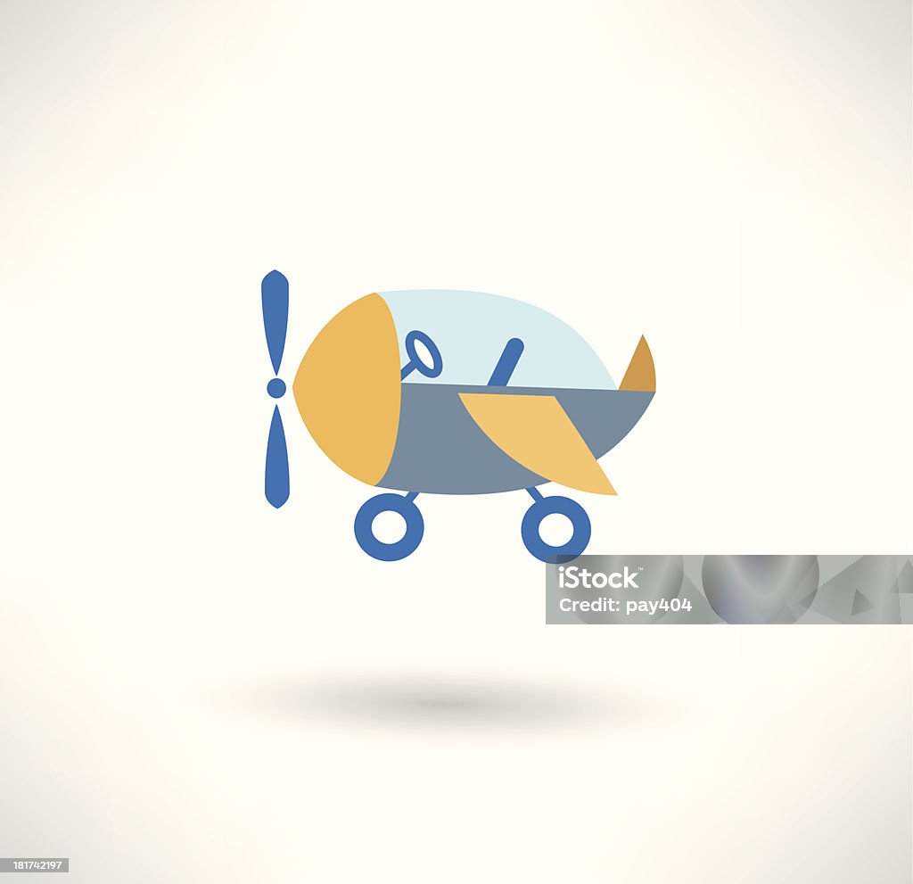 飛行機のシンボル - イラストレーションのロイヤリティフリーベクトルアート