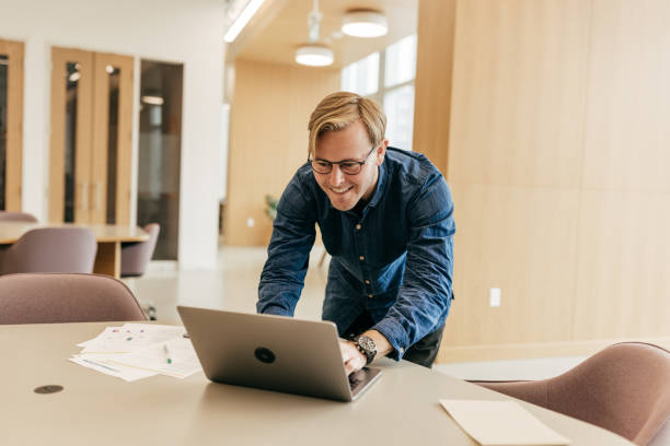 istock Casual Brilliance:Men Lead in Corporate Style and Strategy 1817455770