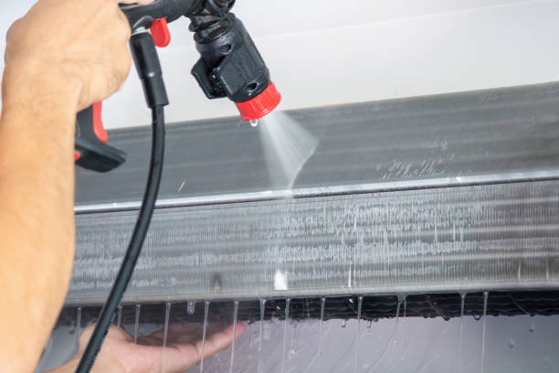 istock air conditioning cleaning service with water spray 1817459117
