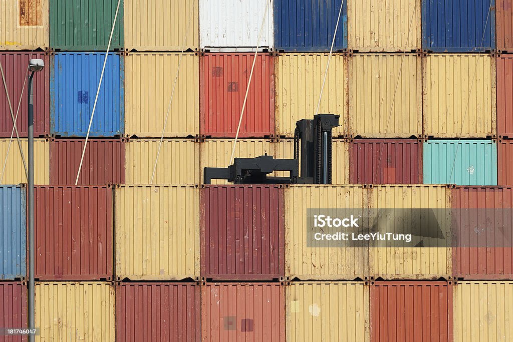 Cargo container - Lizenzfrei Arrangieren Stock-Foto