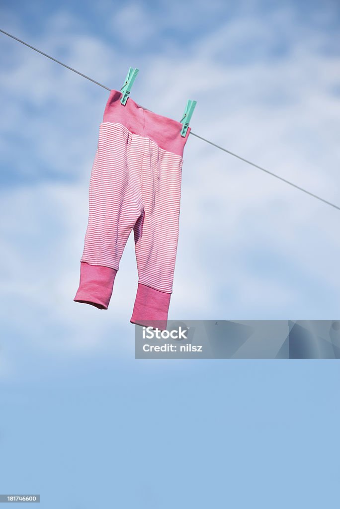 Trocknen Wäscherei außerhalb - Lizenzfrei Ausgedörrt Stock-Foto