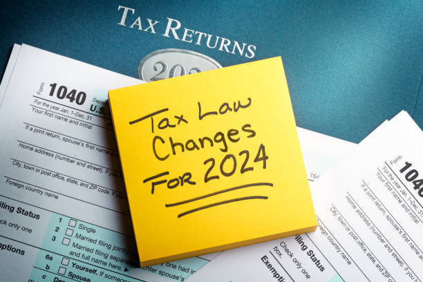 Tax Law Changes For 2024 - fotografia de stock