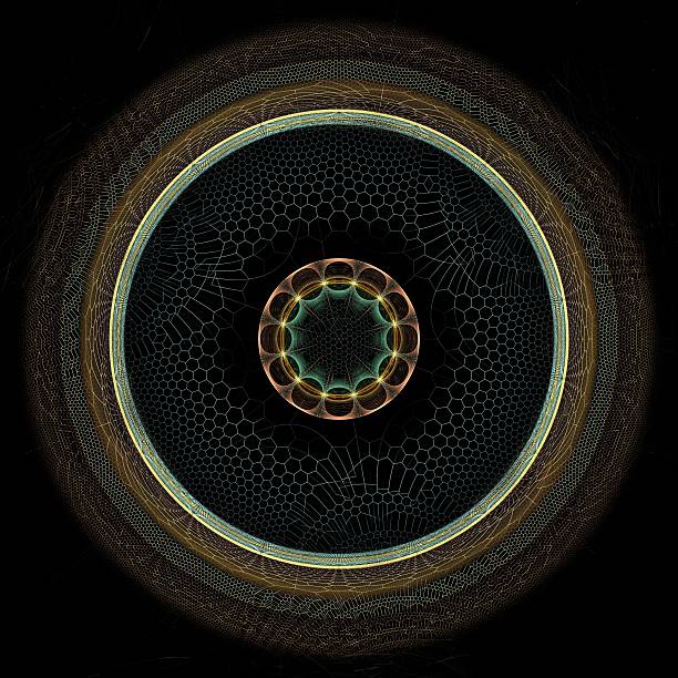 istock Green Eye Abstract Fractal Design 181760659