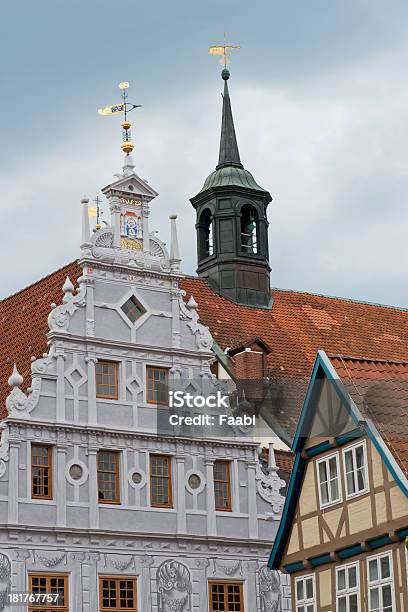 Townhall Of Celle Germany Stock Photo - Download Image Now - Capital Cities, Church, Europe