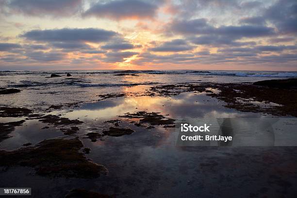 Sunset Reflection Stock Photo - Download Image Now - Bay of Water, Beach, Beauty