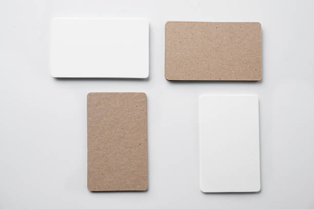 istock Stack of business cards 1817713760