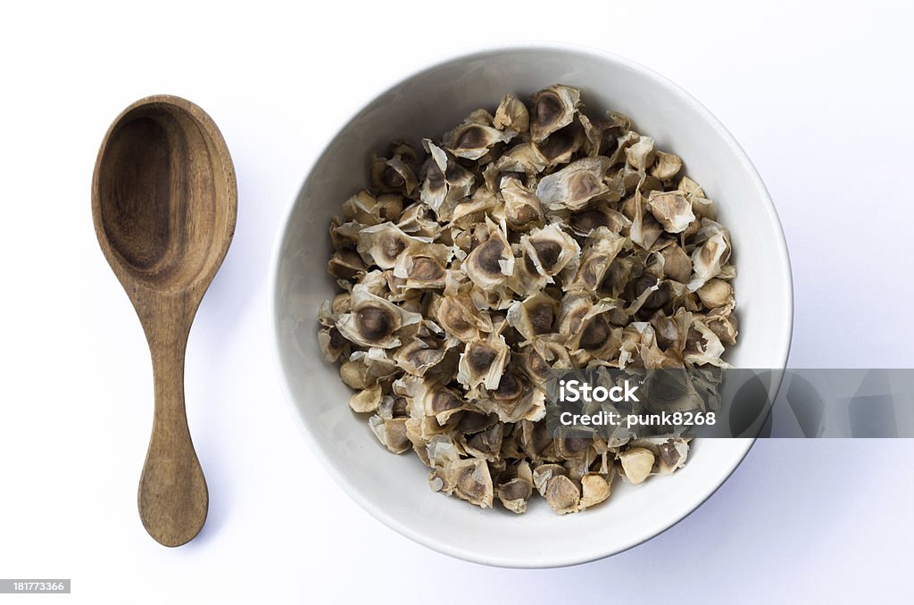 Moringa semilla seca - Foto de stock de Agricultura libre de derechos