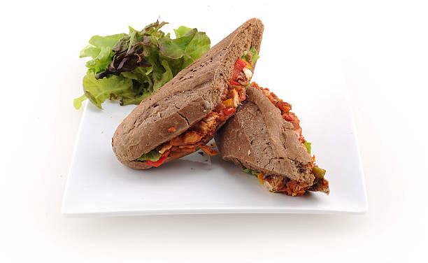 istock mexican grilled chicken in a brown bread 181775226