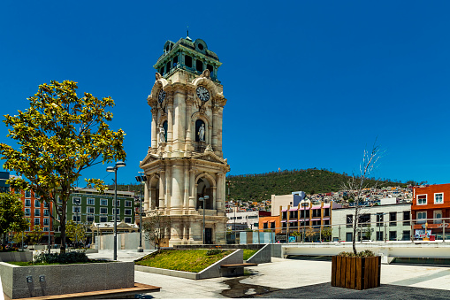 This work of neoclassical architecture was built during the Porfiriato and is a symbol of the city of Pachuca de Soto.