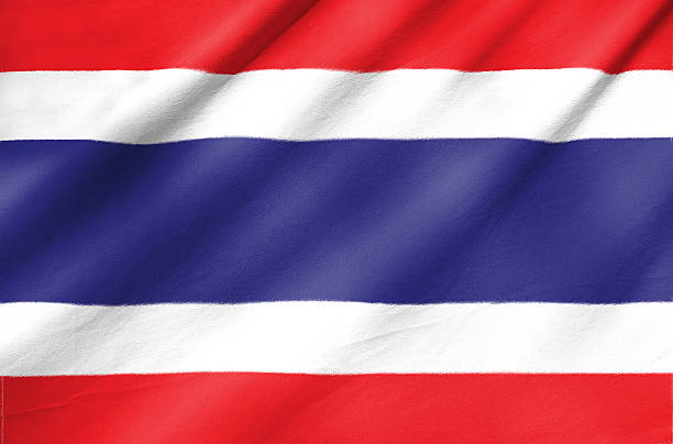 istock Fabric Flag of Thailand 181780638