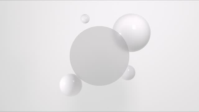 white frame 3d rendering abstract motion